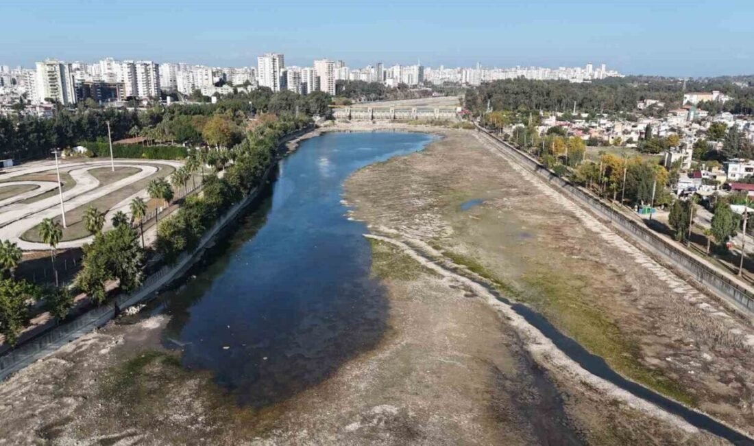 Adana’da son 52 yılın en kurak dönemi yaşanırken su seviyesi