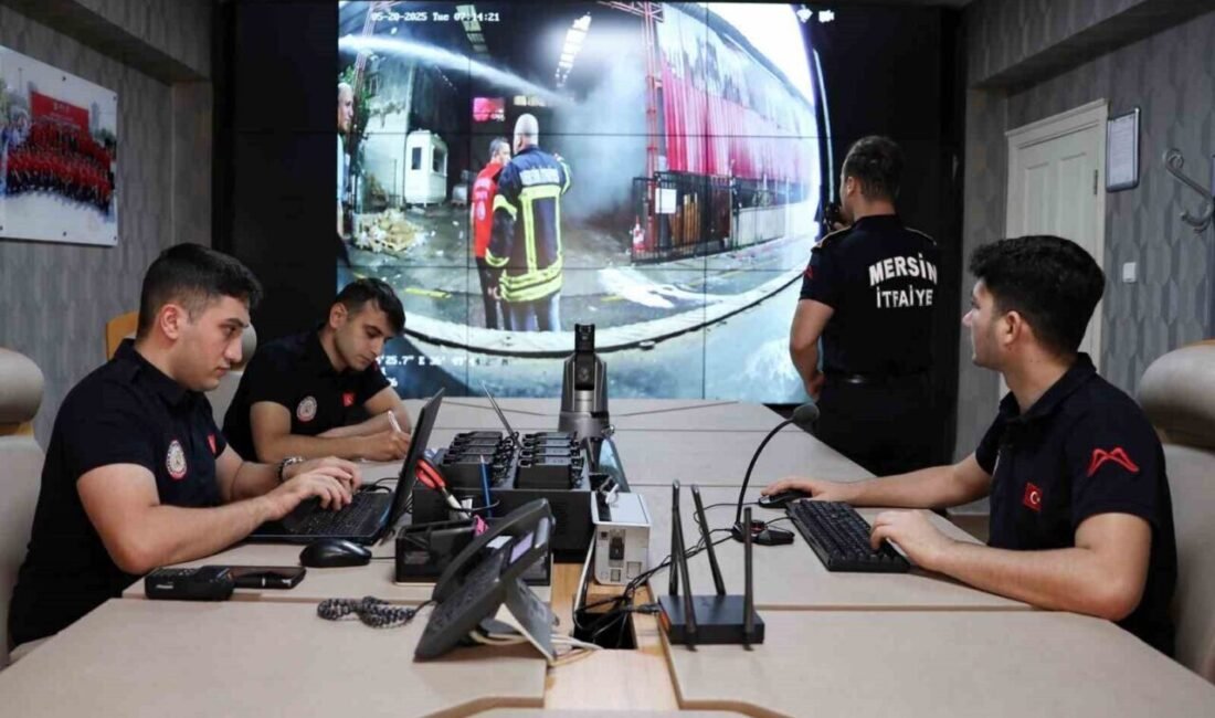 Mersin Büyükşehir Belediyesi İtfaiye Dairesi Başkanlığına bağlı Afet ve Koordinasyon