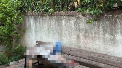 Antalya’nın Alanya ilçesinde vatandaşların ihbarı üzerine bankta hareketsiz halde yatan