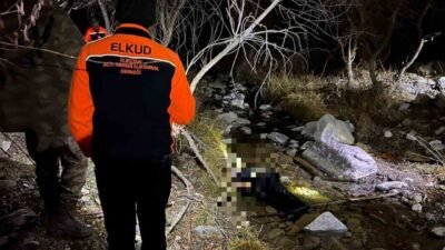 Kahramanmaraş’ın Elbistan ilçesinde ava çıktığı bilinen ancak kendisinden haber alınamayan