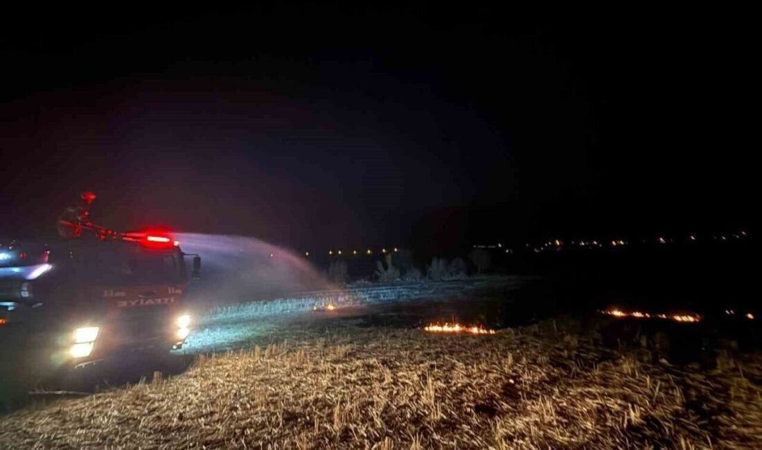 Burdur’un Bucak ilçesinde arazide çıkan yangın itfaiye ekiplerince söndürüldü. Yangın,