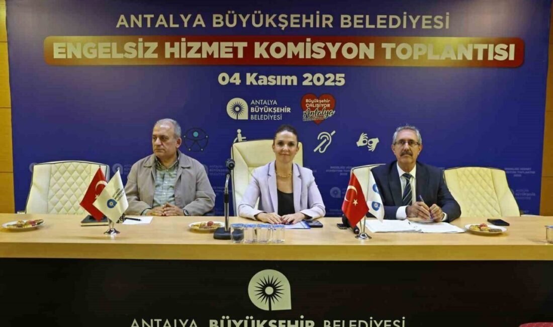 Antalya Büyükşehir Belediyesi’nin engelli bireylerin hayatlarını kolaylaştırmak ve sorunlarının ele