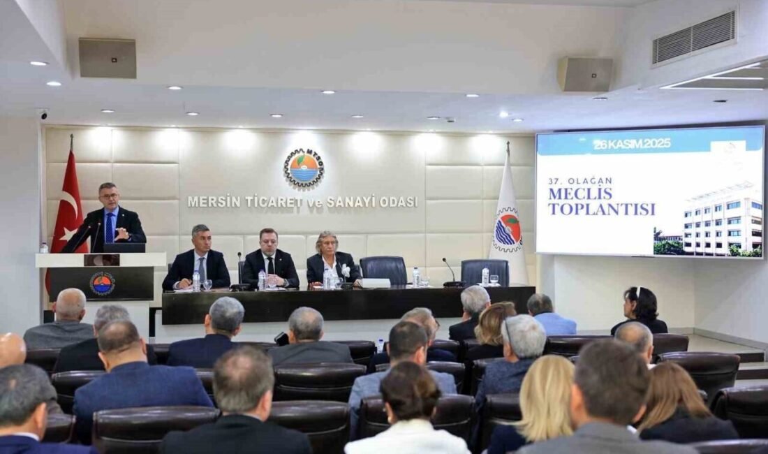 Mersin Ticaret ve Sanayi Odası (MTSO) Başkanı Hakan Sefa Çakır,