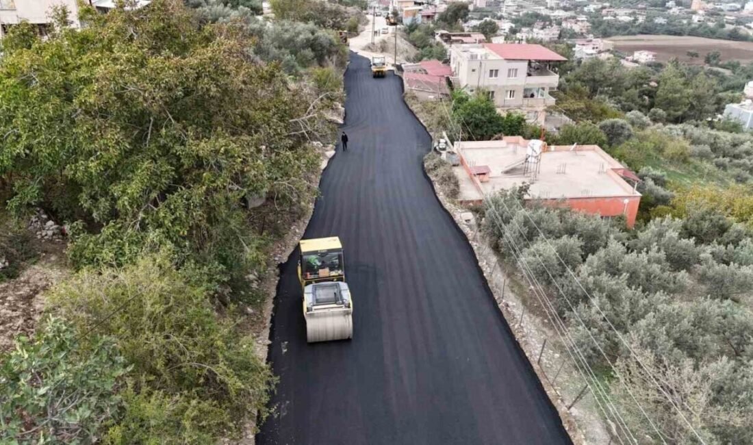Hatay Büyükşehir Belediyesi, İskenderun ilçesi Cırtıman Mahallesi’nde 15 yıldır kullanılan