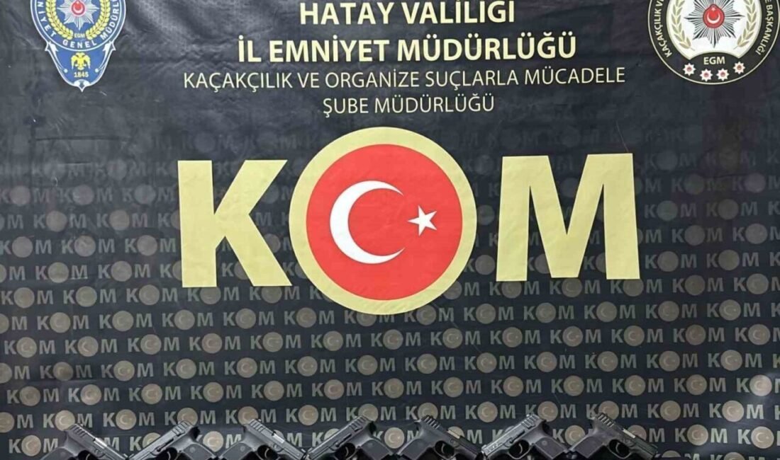 Hatay’da polis ekipleri tarafından durdurulan araçta yapılan aramada çuval içerisinde