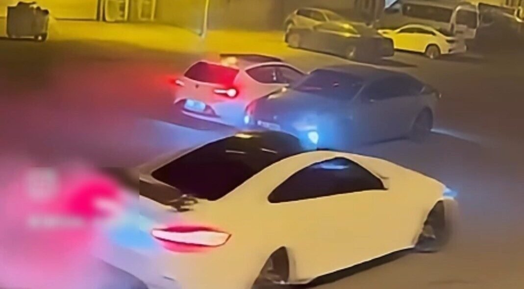 Mersin’de drift atıp egzozdan ateş çıkaran o anları da sosyal