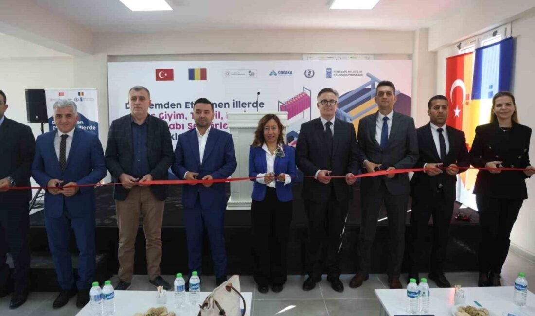 Hatay’da Birleşmiş Milletler Kalkınma Ajansı Programı iş birliğinde Romanya ve