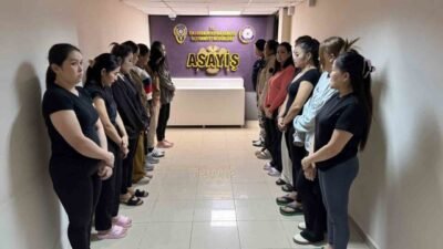 Hatay’ın İskenderun ilçesinde masaj ve spa salonlarına yönelik yapılan denetimlerde