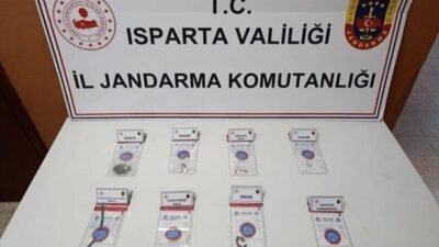 Isparta İl Jandarma Komutanlığı ekiplerince 31 Ekim’de düzenlenen operasyonlarda, çeşitli