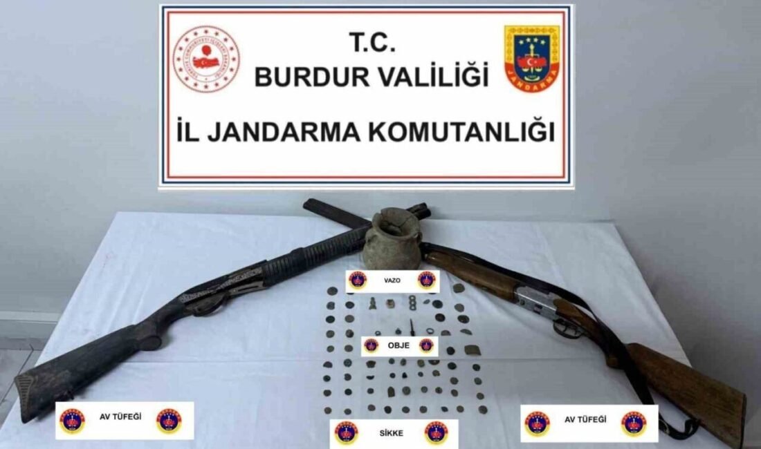 Burdur’da jandarma ekipleri tarafından kaçakçılık ve organize suçlarla mücadele çerçevesinde