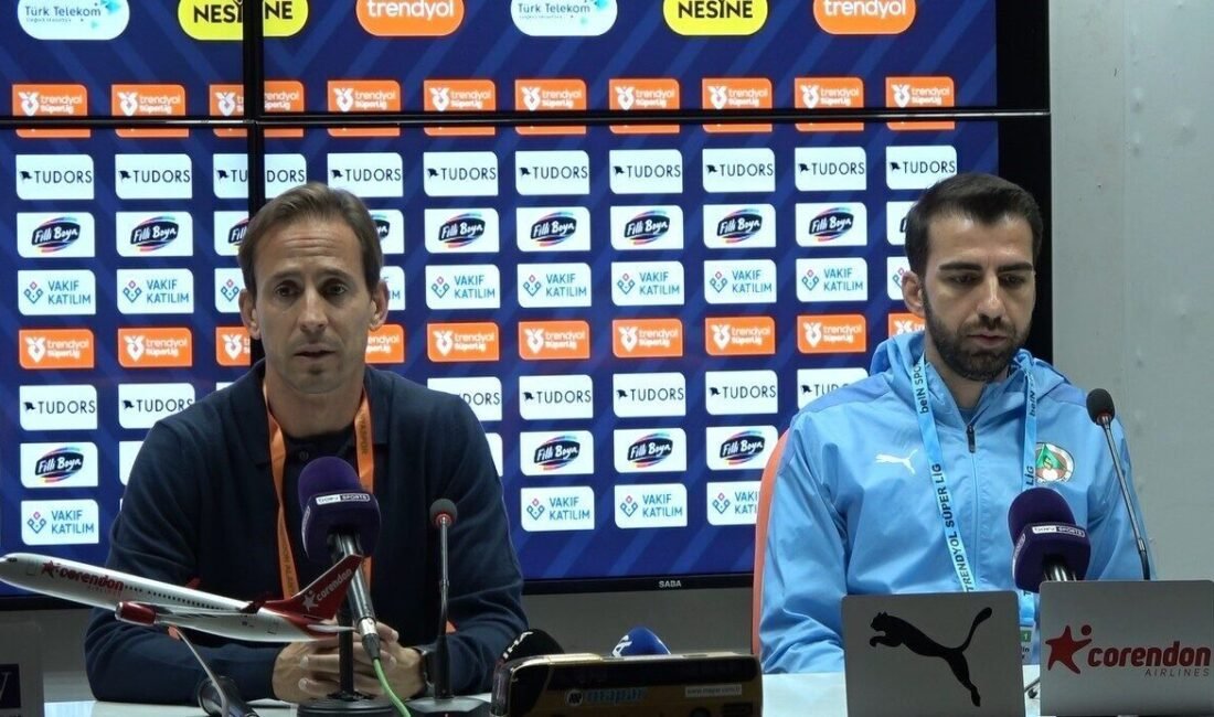 Corendon Alanyaspor Teknik Direktörü Joao Pereira, Kasımpaşa maçının ardından yaptığı