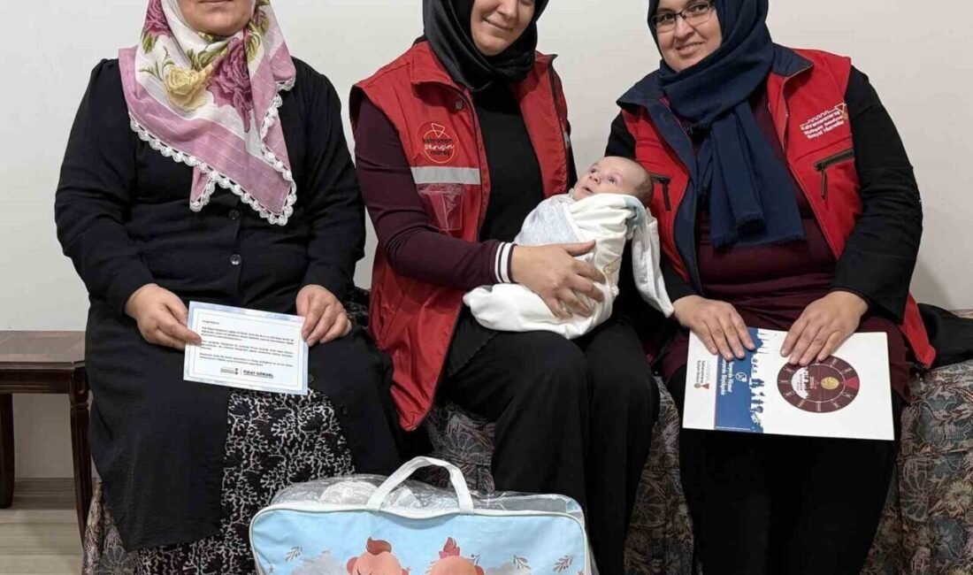 Kahramanmaraş Büyükşehir Belediyesi, “2025 Aile Yılı” kapsamında yeni bebek sahibi