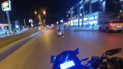 Mersin’de peş peşe kaza geçiren motosiklet tutkunu genç, yaşadığı talihsizliklere