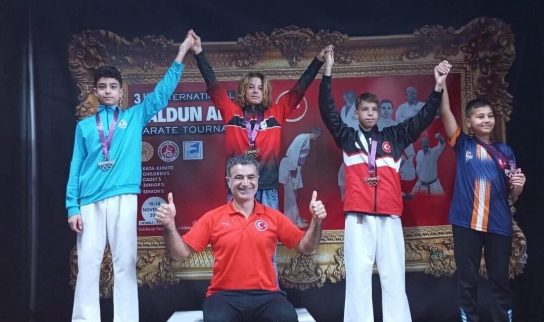 Kemer Belediyesi Karate Takımı, Denizli’de katıldığı 3. Uluslararası Haldun Alagaş
