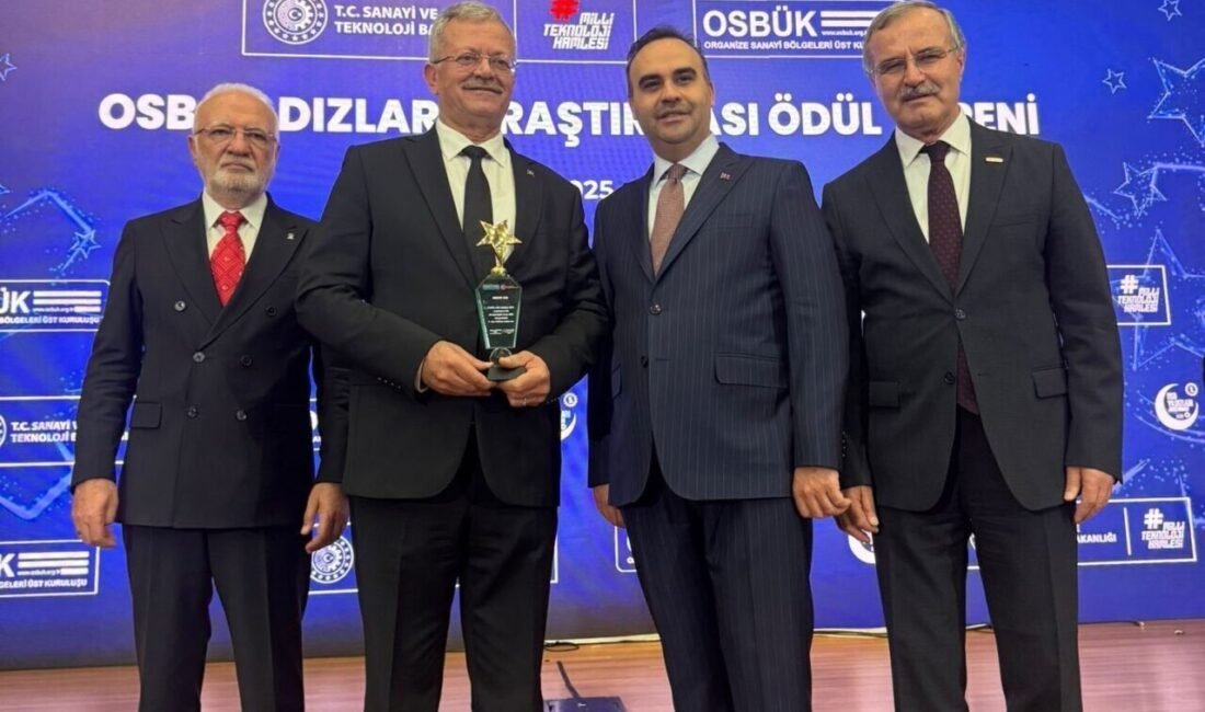 Organize Sanayi Bölgeleri Üst Kuruluşu (OSBÜK) tarafından bu yıl beşincisi