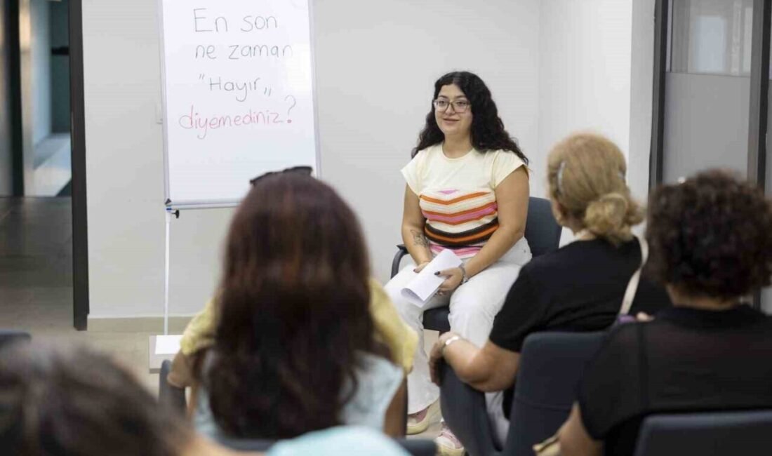 Mersin Büyükşehir Belediyesi tarafından kadınların kendini ifade etmesini ve günlük