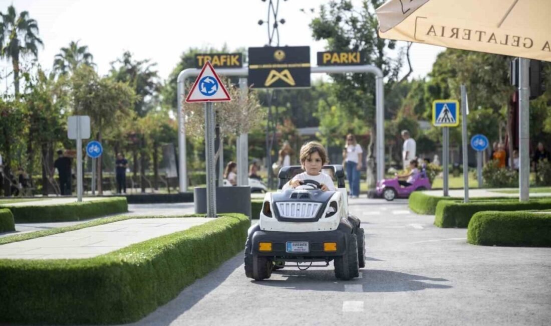 Mersin Büyükşehir Belediyesi tarafından çocuklara yönelik eğitici ve eğlenceli bir
