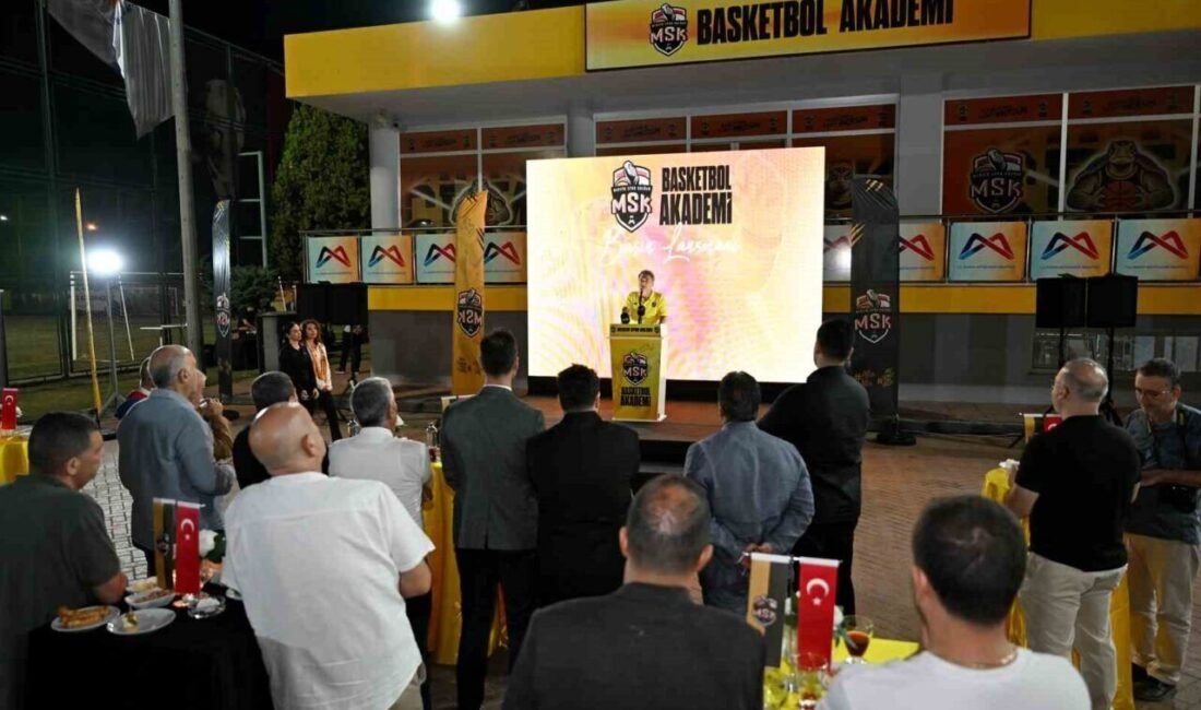 Mersin Spor Kulübü (MSK) tarafından geleceğin basketbolcularını yetiştirmek amacıyla hayata