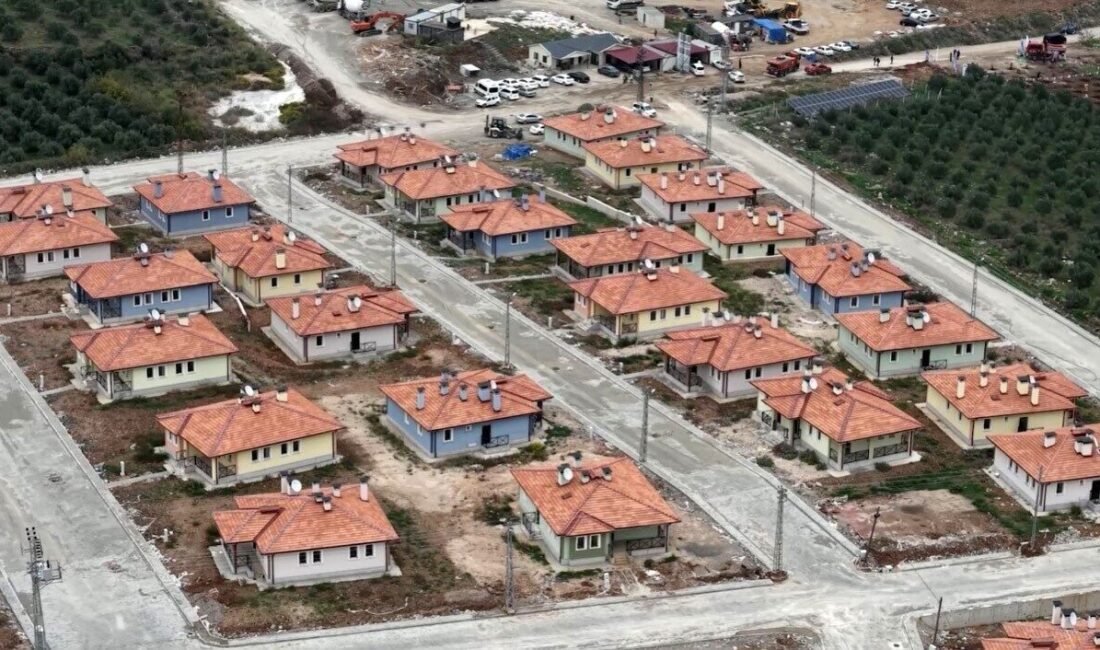 Osmaniye’nin Düziçi ilçesine bağlı Akçakoyunlu Köyü’nde yapımı devam eden 138