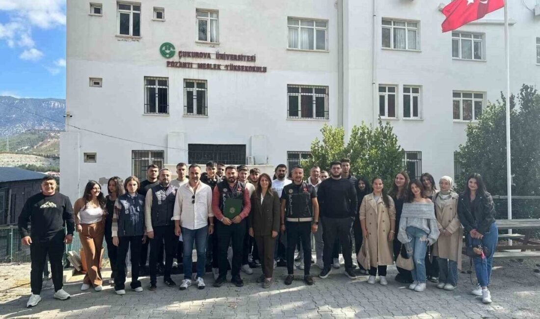 Adana’nın Pozantı ilçesinde öğrencilere yönelik, “Narkogençlik, Bağımlılıkla Mücadele ve Güvenli