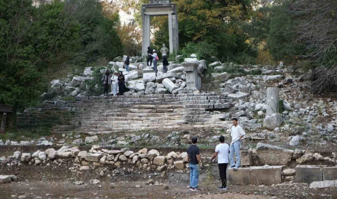 Antalya’daki Termessos Antik Kenti’nde bu yıl ilk kez yapılan kazılarda