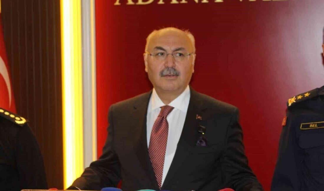 Asayiş ve Güvenlik Toplantısı sonrasında açıklama yapan Adana Valisi Yavuz