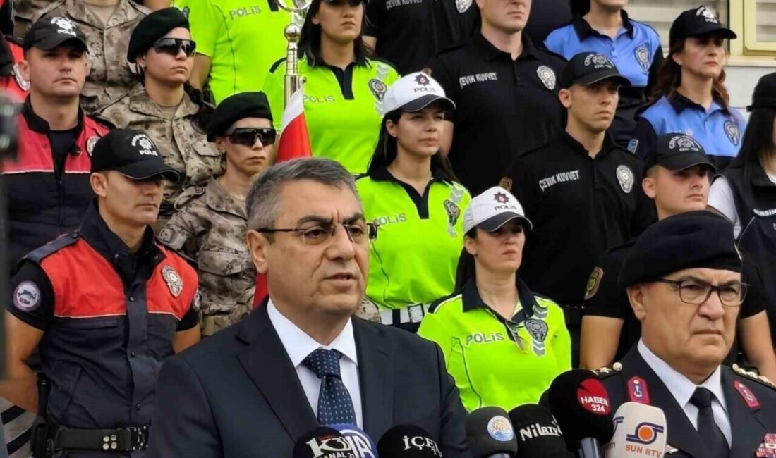 Mersin Valisi Atilla Toros, 2025 yılının ilk 10 ayına ilişkin