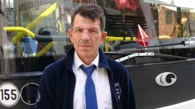 Isparta’da bir özel halk otobüsü şoförü, seferi sırasında yolda yaralı