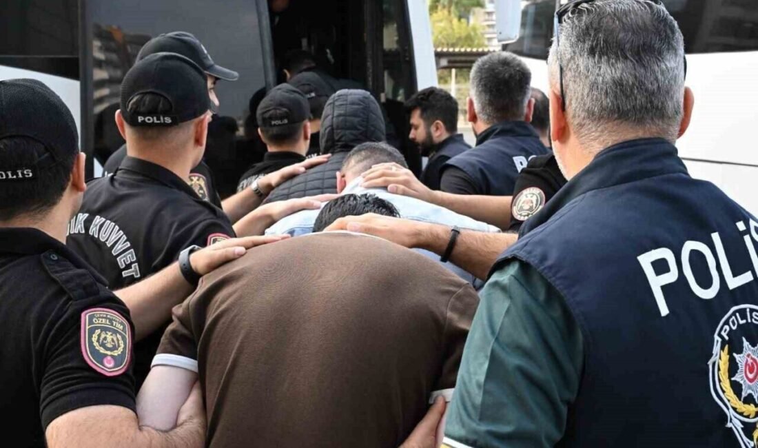 Mersin’de yasa dışı bahis şebekesine yönelik düzenlenen operasyonlarda 46 şüpheli