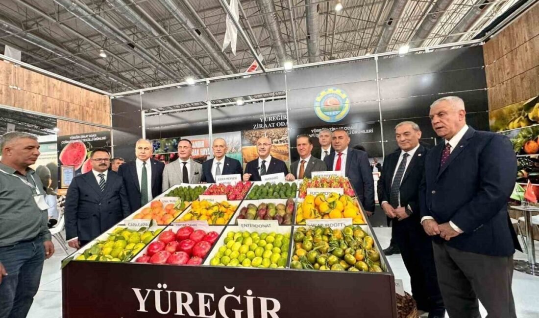 Adana Yüreğir Ziraat Odası 18’incisi düzenlenen Adana Tarım Fuarı’nda bölge