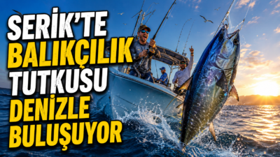 Boğazkent Balıkçı Barınağı'ndan hareket eden Süleyman Kaptan'ın teknesiyle Akdeniz'in bereketli