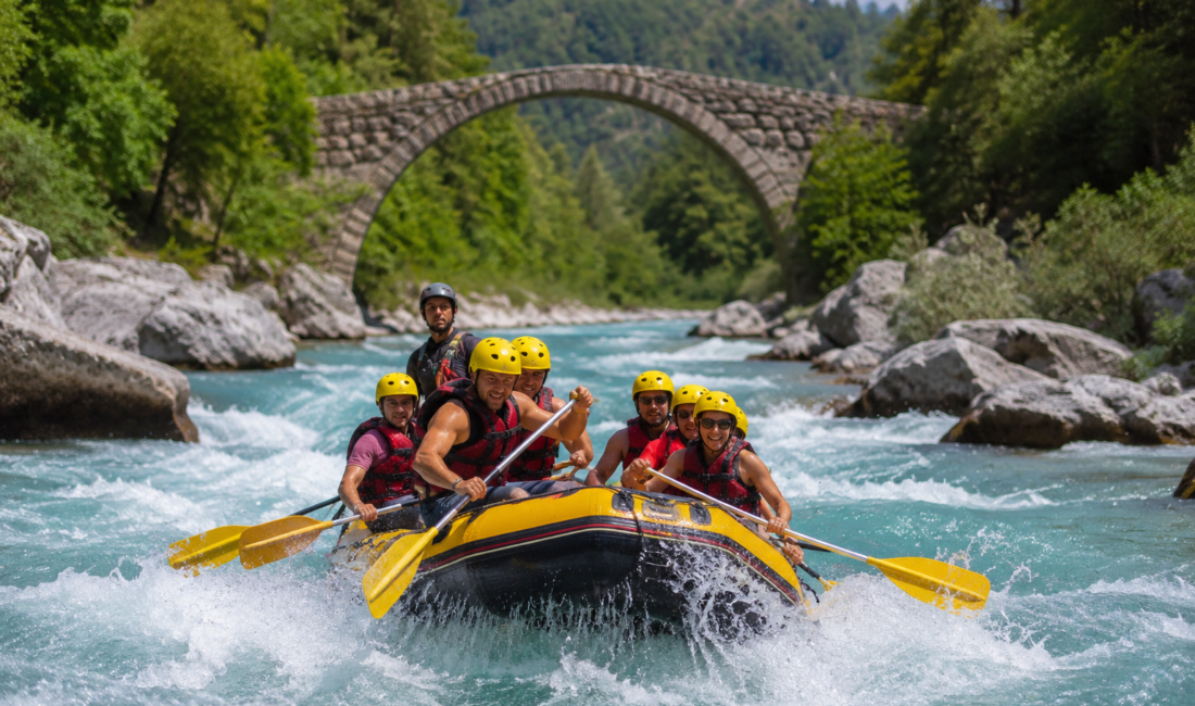 Koprucay Kanyonu rafting, Antalya Manavgat ilcesine bagli Beskonak Mahallesi'nde 14