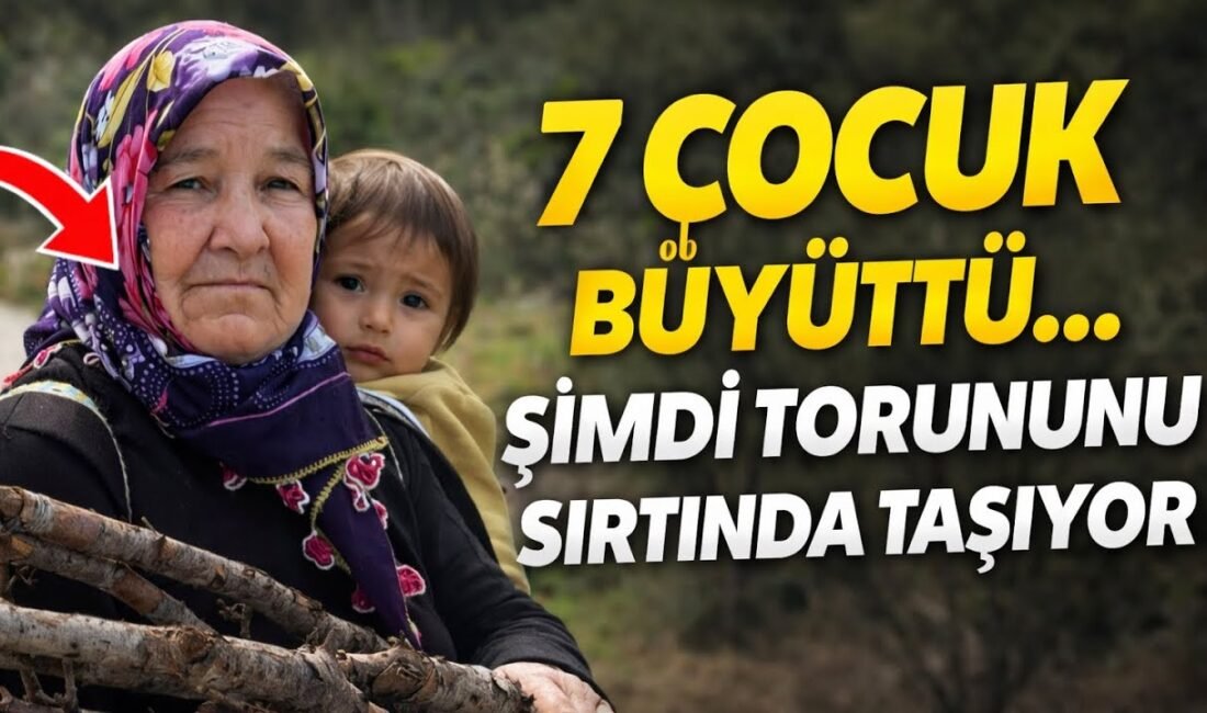 Yedi çocuk büyüten ve eşini kaybeden bir kadının, torununa tek
