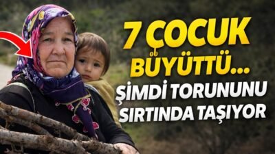 Yedi çocuk büyüten ve eşini kaybeden bir kadının, torununa tek