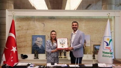 Antalya Büyükşehir Belediyesi Başkan Vekili Büşra Özdemir, Manavgat’ta Büyükşehir Belediyesi