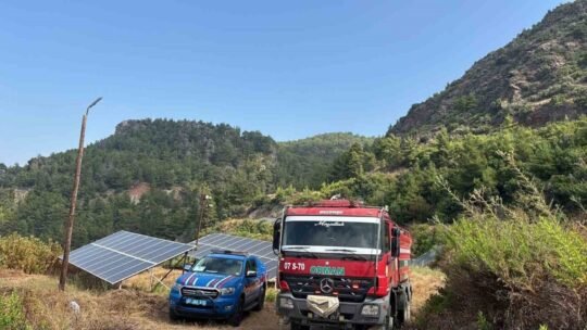 Gazipaşa yangını, Zeytinada Mahallesi’nde çıkan örtü yangınının ekiplerin hızlı müdahalesiyle