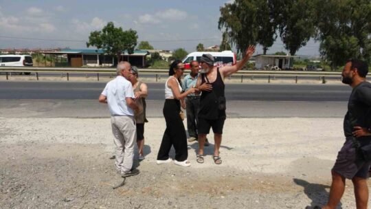 Otomobil ile motosiklet çarpıştı, Manavgat’ta meydana gelen kazada motosiklet sürücüsü