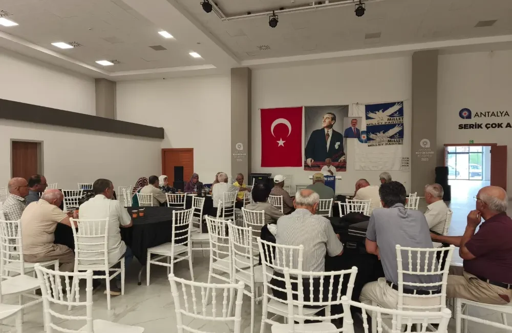 Serik Millet Partisi kongresi sonucunda Mustafa Tıbık ilçe başkanı seçildi.