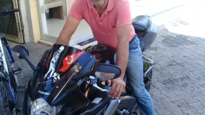 Serik motosiklet kazası sonrası ağır yaralanan okul görevlisi Faruk Püseli,