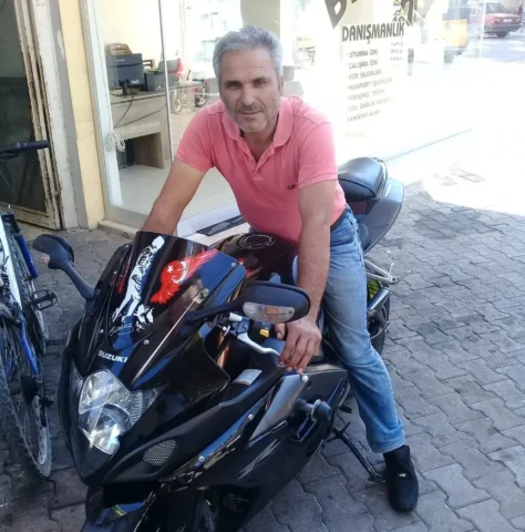 Serik motosiklet kazası sonrası ağır yaralanan okul görevlisi Faruk Püseli,