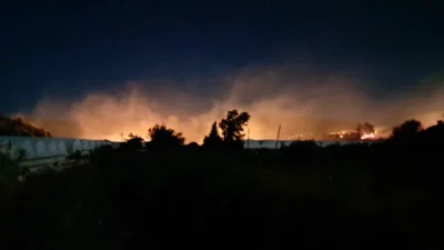 Serik orman yangını gece 00.15'te başladı, 4 saatlik yoğun müdahale