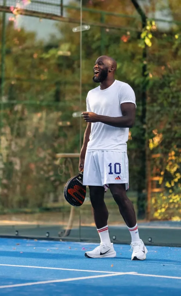 Serik Belek tatil kapsamında Romelu Lukaku, Rixos Premium Belek'te ailesiyle
