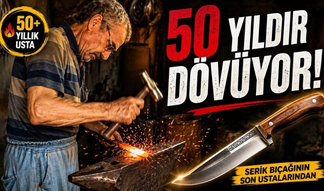 Serik bıçağı geleneği, Antalya’nın Serik ilçesinde yaşayan Durmuş Uslu’nun elleriyle