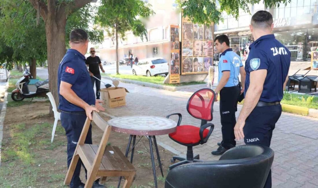 Aksu Belediyesi’nin zabıta ekiplerince denetimler sıklaştırılarak sürdürülüyor. Yapılan denetimlerde; kaldırım