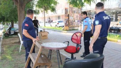 Aksu Belediyesi’nin zabıta ekiplerince denetimler sıklaştırılarak sürdürülüyor. Yapılan denetimlerde; kaldırım