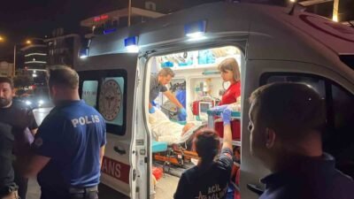 Antalya’nın Alanya ilçesinde apartman çatısına çıkıp intihara teşebbüs eden şahıs,