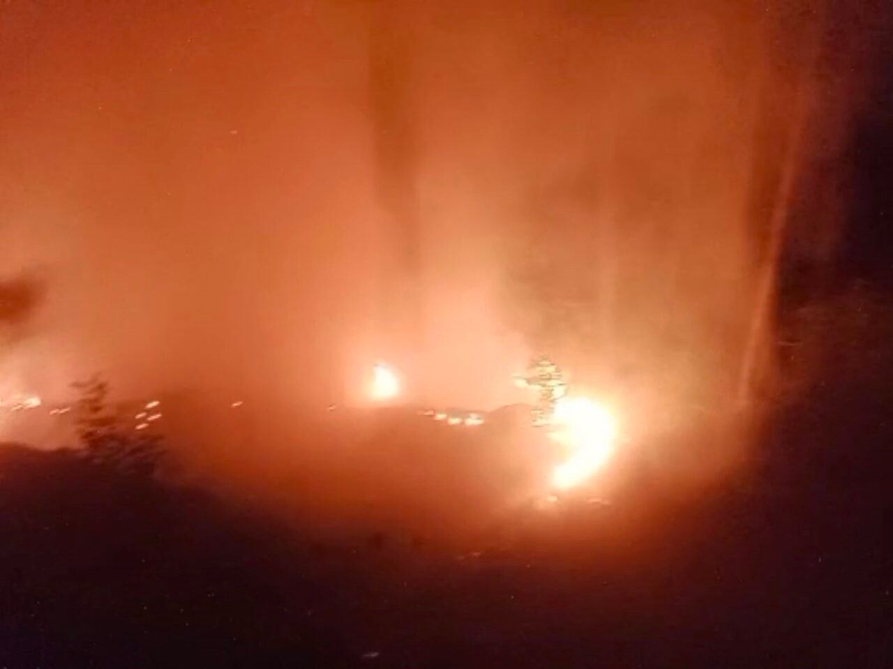 Antalya’nın Alanya ilçesinde ormanlık alanda çıkan yangın, ekiplerin yaklaşık 2