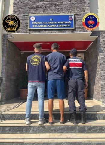Antalya’nın Manavgat ilçesinde, hakkında 14 yıl 4 ay 24 gün