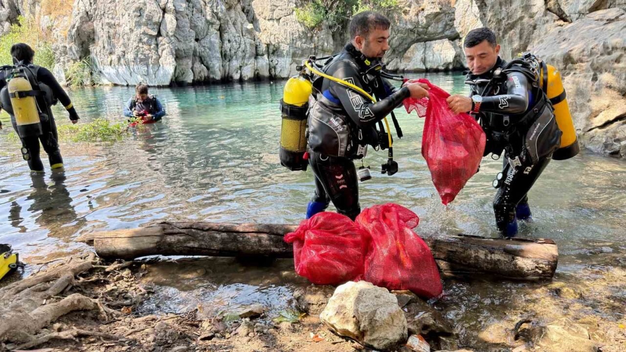 Antalya’nın en önemli içme suyu kaynaklarından biri olan Kırkgöz su