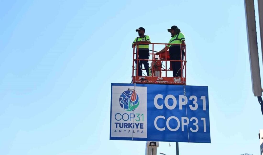 Antalya Büyükşehir Belediyesi, Türkiye’nin ev sahipliğinde gerçekleştirilecek Birleşmiş Milletler İklim